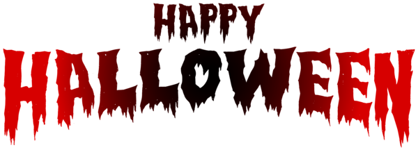 Halloween Font Png Free Download (black, red)