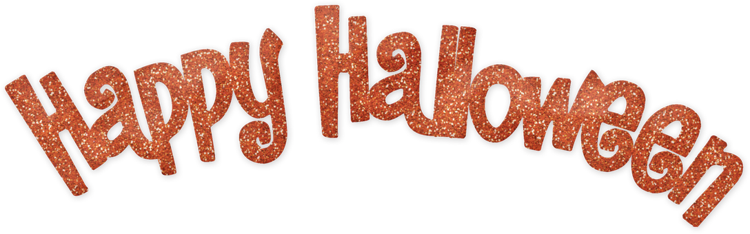 Halloween Font Png Isolated Pic (black)