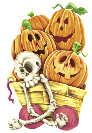 Halloween Food Png Image (black, maroon, salmon, white)