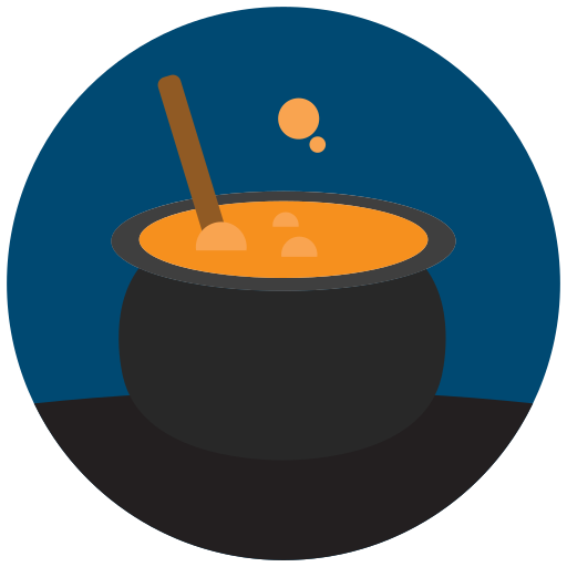 Halloween Food Png Pic (teal, black, orange)