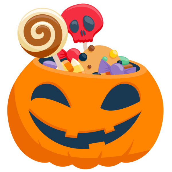 Halloween Food Png Picture (navy, orange, salmon, chocolate, black)