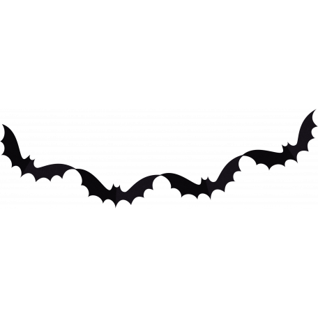 Halloween Garland Png File (black)