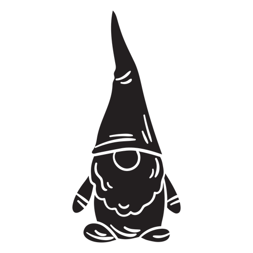 Halloween Gnomes Png Clipart (black)