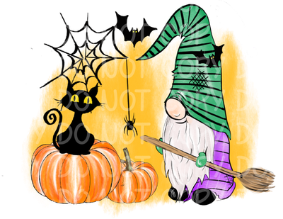 Halloween Gnomes Png Hd (black, gold, gray, white)