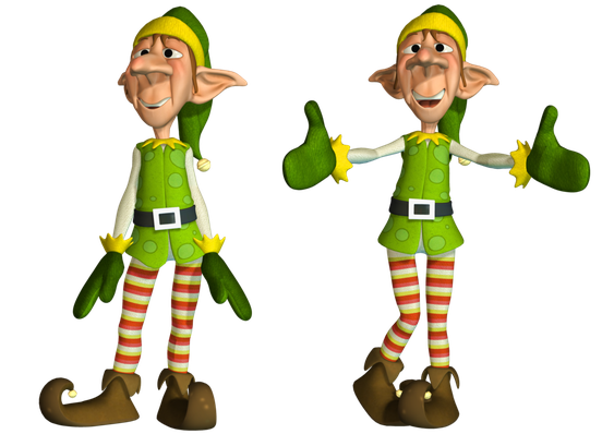 Halloween Gnomes Png (black, green)