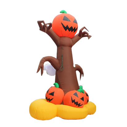 Halloween Inflatables Png Image (black, olive, gray, orange)