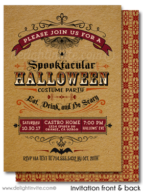 Halloween Invitations Download Png Image (black, chocolate)