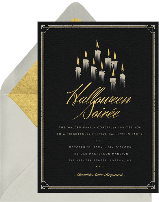 Halloween Invitations Png Picture (black, gray, silver)