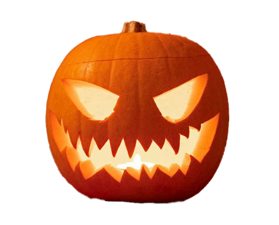 Halloween Jack O Lantern Png Image (black, pink, maroon, white)