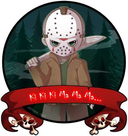 Halloween Jason Png Free Download (black, white)