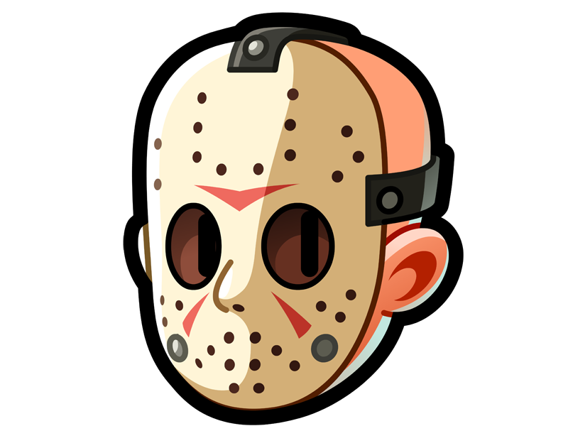 Halloween Jason Png Pic (beige, salmon, white, gray, black)