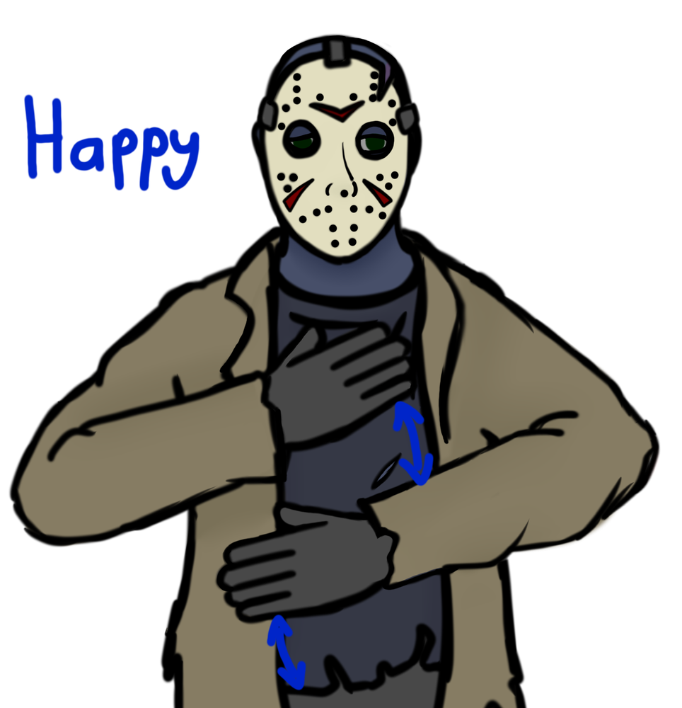 Halloween Jason Png Transparent (indigo, black, gray)