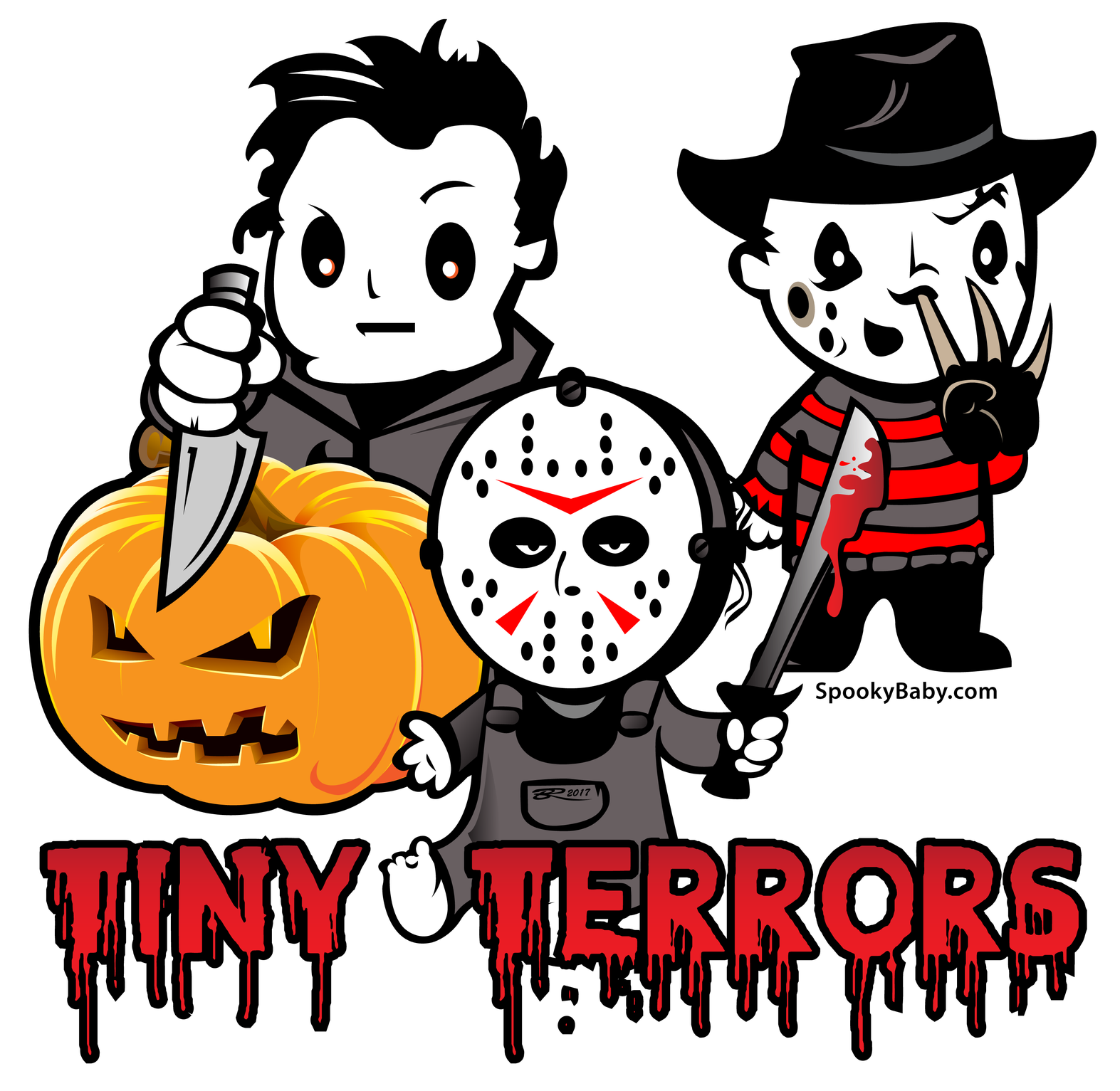 Halloween Jason Transparent Png (black, gray, orange, white)