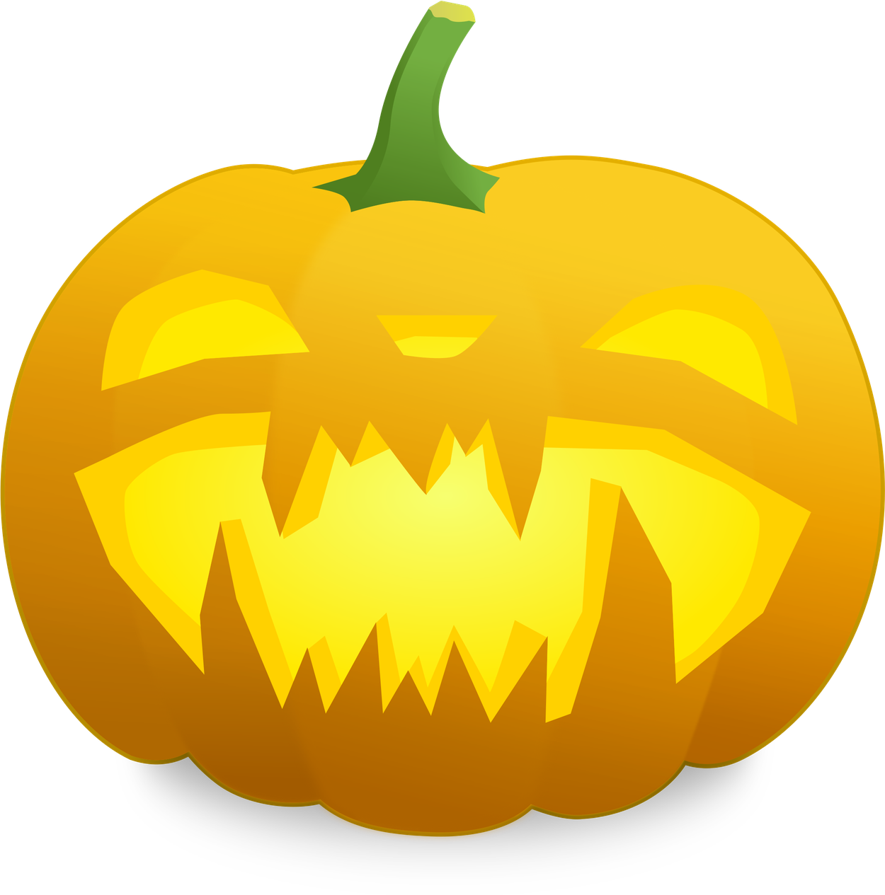 Halloween Lantern Png Isolated Image (black, gold)