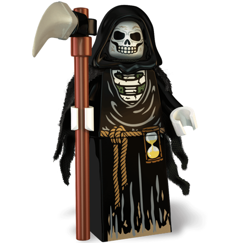 Halloween Lego Png Transparent (black)