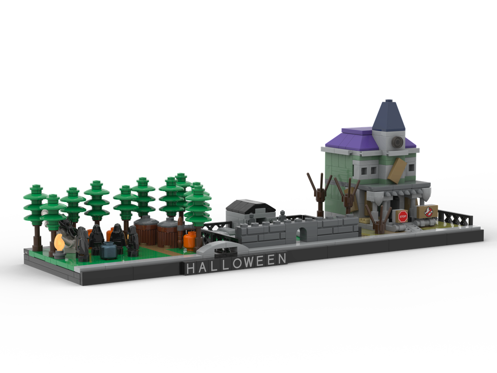 Halloween Lego Png (black)