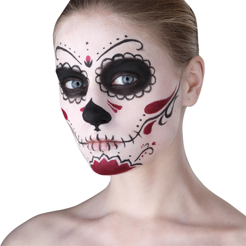 Halloween Makeup Png Hd (gray, silver)