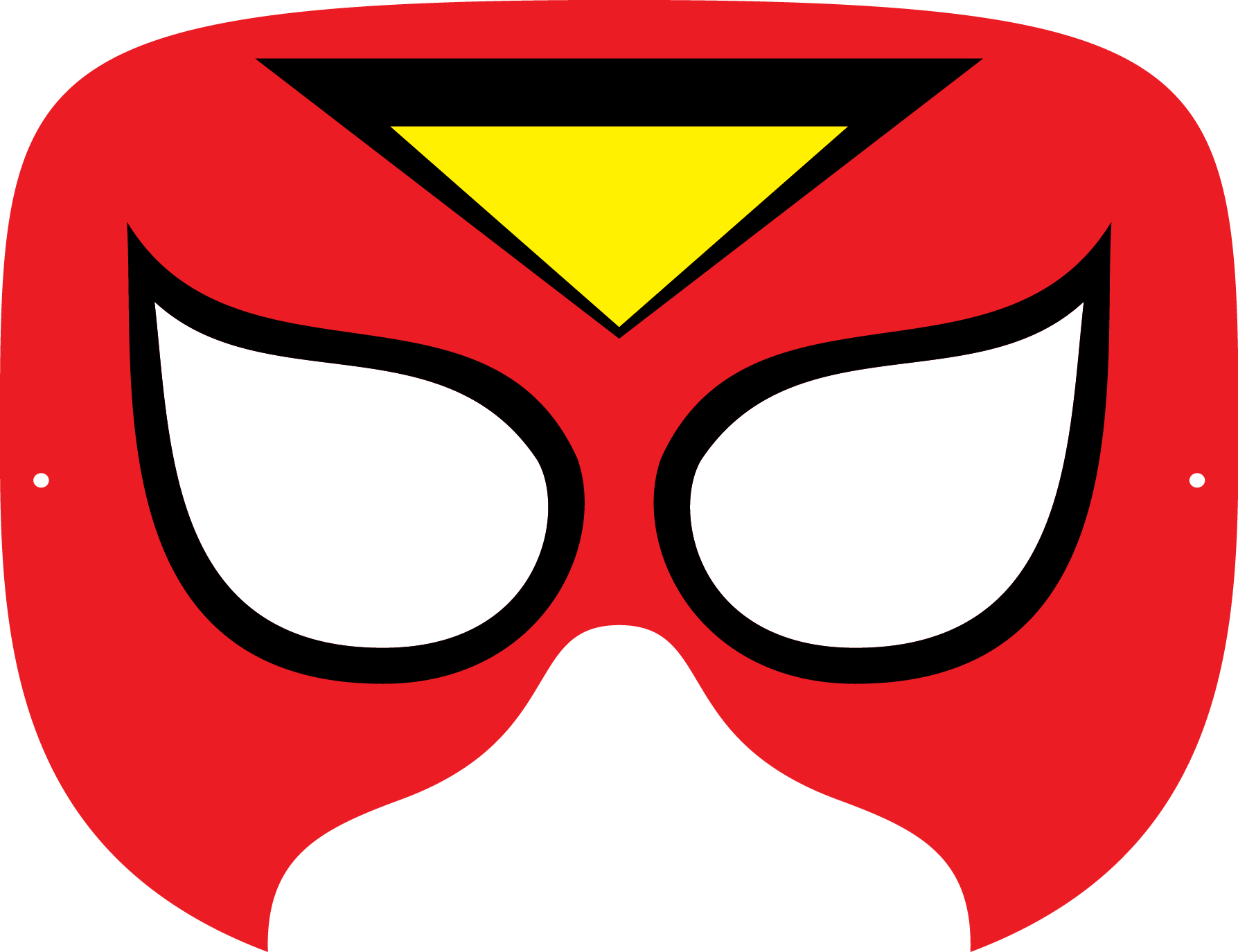 Halloween Mask Png Photo (yellow, white, red, black, maroon)