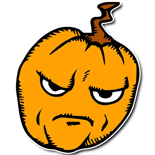 Halloween Memes Png Pic (black, orange, white)