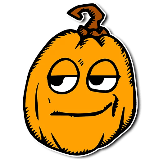 Halloween Memes Png (black, orange, white)