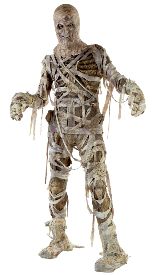 Halloween Mummy Transparent Png (black)