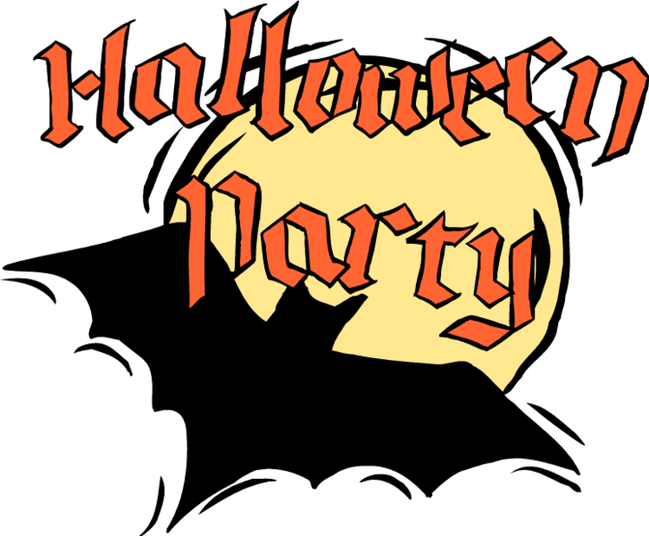 Halloween Party Png Photo (black, chocolate, beige, pink)