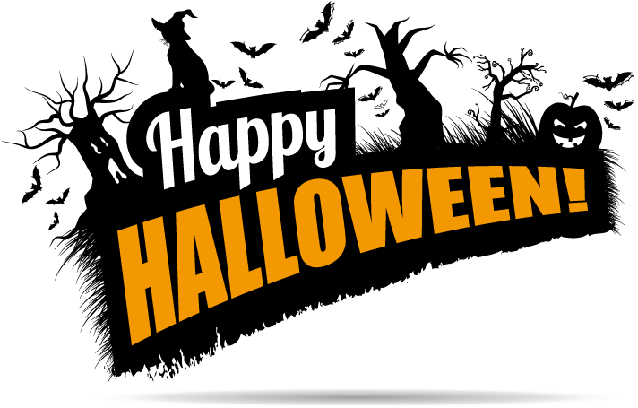 Halloween Party Transparent Png (black)