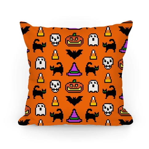 Halloween Pillows Png Isolated Hd (black, chocolate)