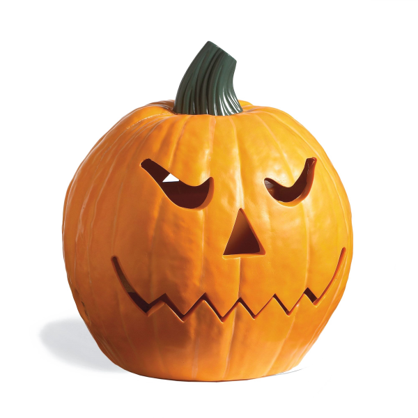 Halloween Pumpkin Png Pic (black, white, lavender)