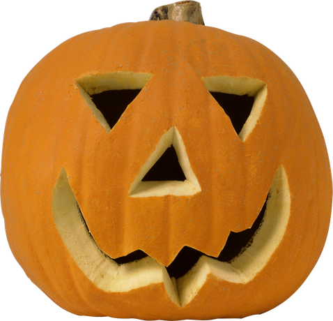 Halloween Pumpkin Png (black)