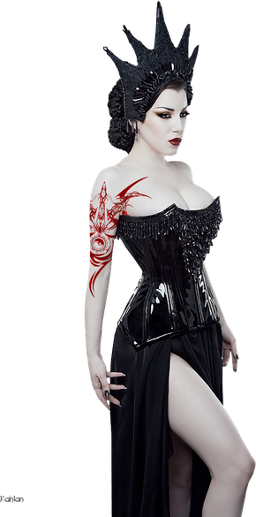 Halloween Queen Png File (black)