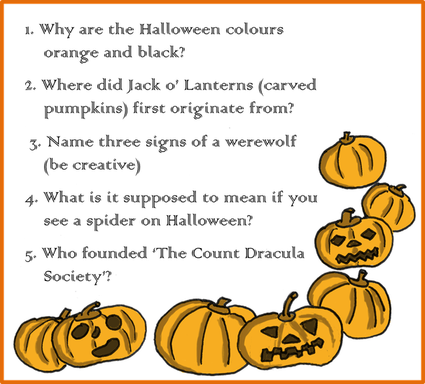 Halloween Quiz Png Pic (black, chocolate, orange)