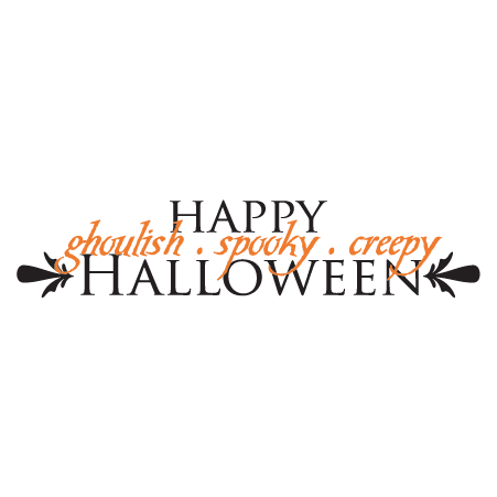 Halloween Quotes Png (silver, lavender, white)