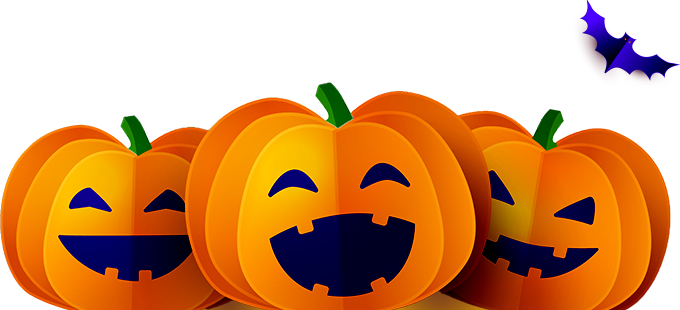 Halloween Themes Png Hd Isolated (black, orange, lavender, white)