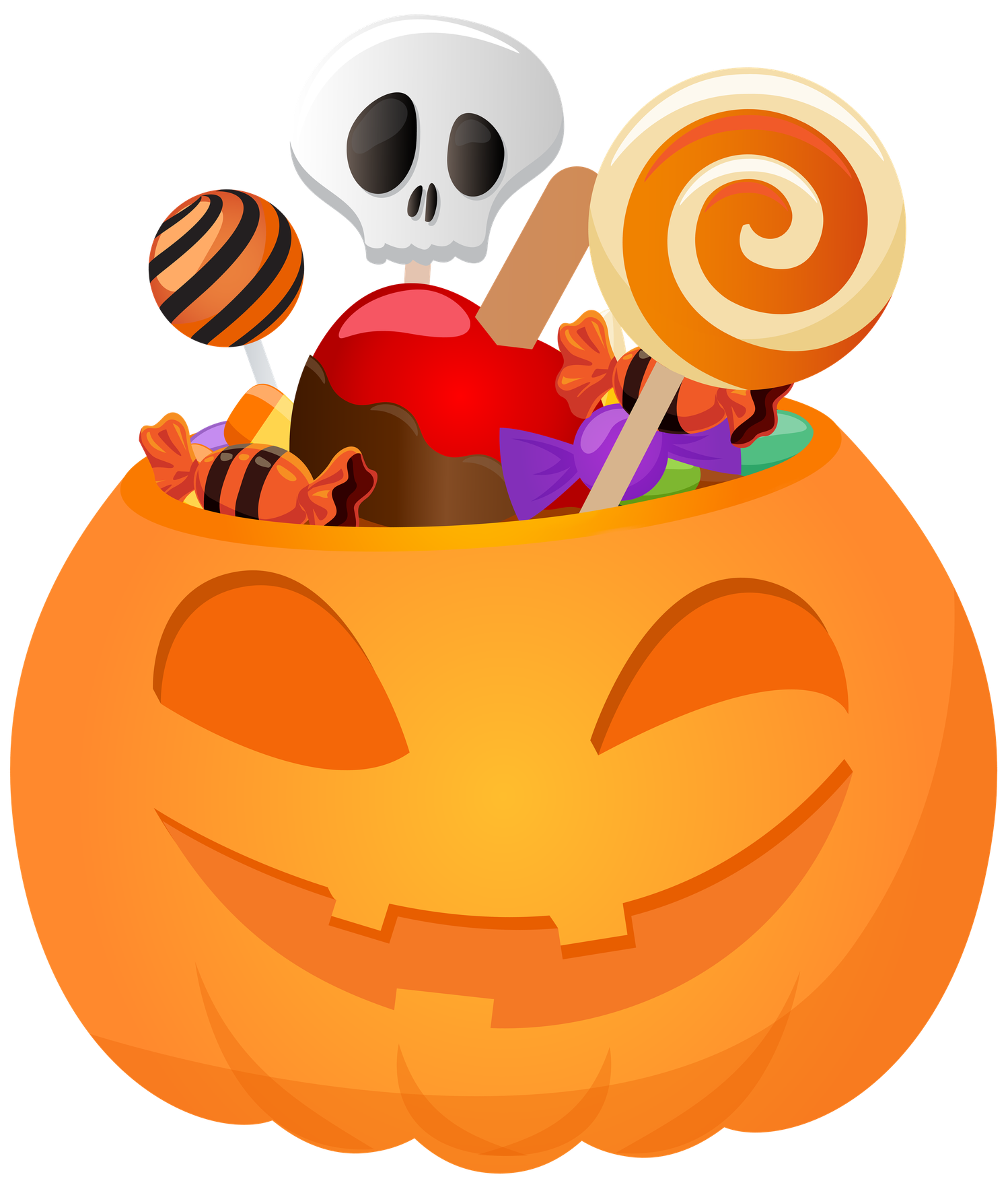 Halloween Treats Png Photos (black, chocolate, orange)