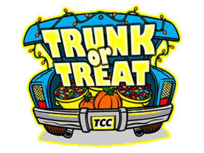 Halloween Trick Or Treat Png Image (yellow, black, silver, beige)