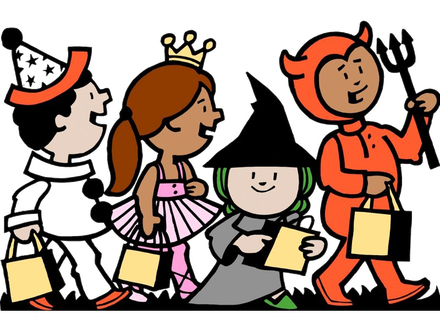 Halloween Trick Or Treat Png Photos (chocolate, maroon, pink, black, gray)