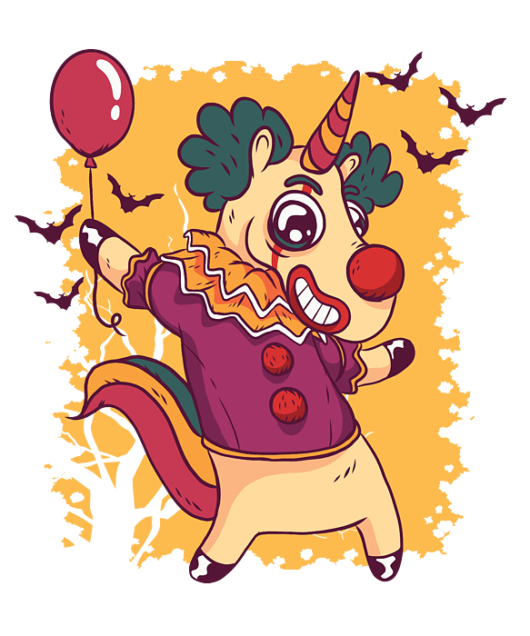 Halloween Unicorn Png Pic (salmon, chocolate, purple, black, pink)