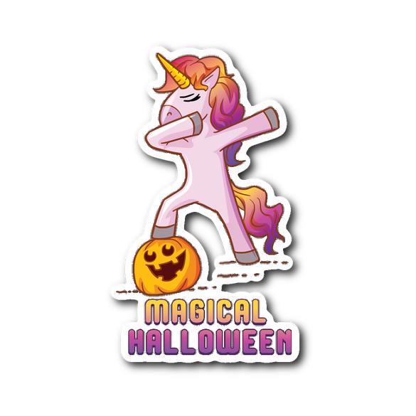 Halloween Unicorn Transparent Png (black, lavender, white)