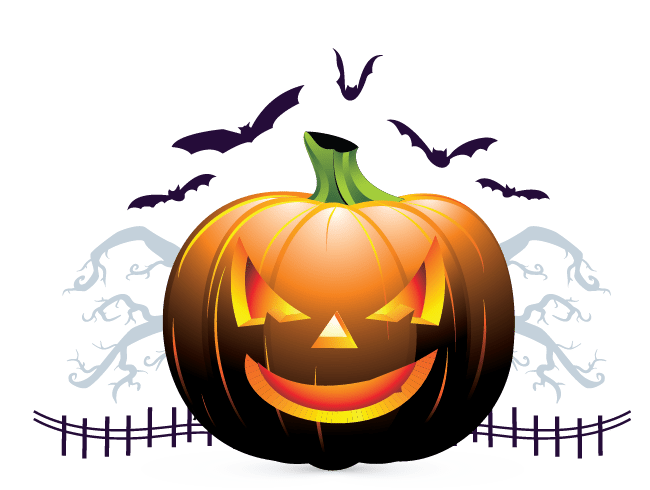 Halloween Vibes Png Hd (black, gray, white)