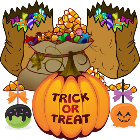 Halloween Vibes Png (black, olive, chocolate)