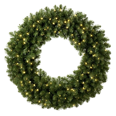 Halloween Wreath Png (black, green)