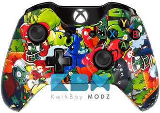 Halloween Xbox Controller Png (teal, black, white)