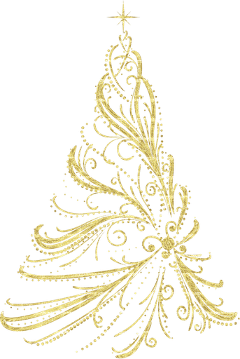 Halloween Xmas Tree Png Isolated Hd (black)