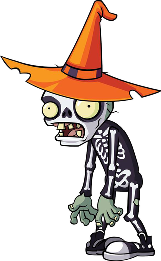 Halloween Zombie Png Isolated Pic (black, white, chocolate, orange)