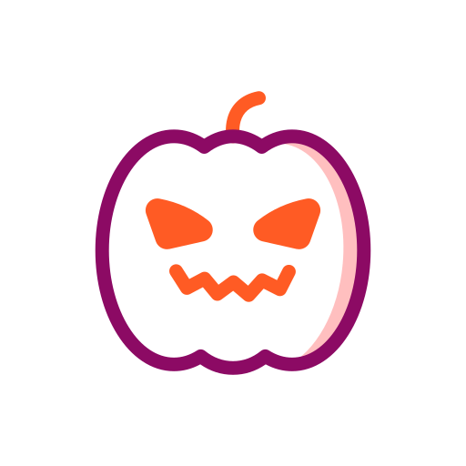 Halloween Pumpkin Icon Free Nobackground Png Icon Download (purple, chocolate, black)