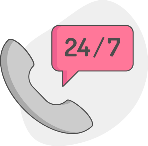 Callservice Free Png Icon Download (silver, salmon, white, black, lavender)