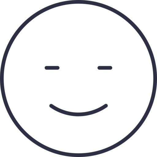 Calm Calm Emoji Calm Icon Free Png Icon Download (black, indigo)