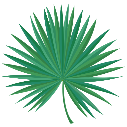 Palmleaves Free Nobackground Png Icon Download (teal, gray, black)