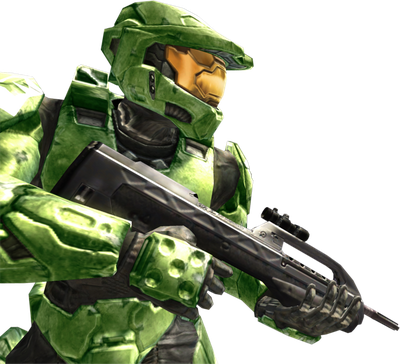 Halo 2 Png Isolated Image (black, white)